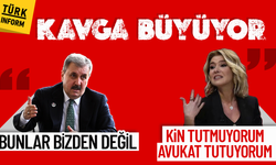 Gülben Ergen'den Mustafa Destici'ye: 'Ben kin tutmuyorum, avukat tutuyorum'