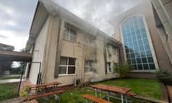 Kocaeli'de okuldaki yangın korkuttu