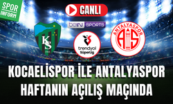 Kocaelispor - Antalyaspor CANLI MAÇ İZLE | Trendyol Süper Lig