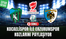 Kocaelispor - Erzurumspor CANLI MAÇ İZLE | Ziraat Türkiye Kupası