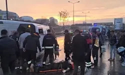 Sağanak yağış kazayı beraberinde getirdi!