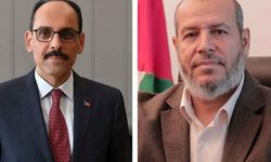 Kalın, HAMAS müzakere heyetiyle İstanbul’da görüştü