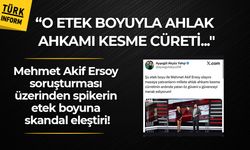 Mehmet Akif Ersoy soruşturması üzerinden spikerin etek boyuna eleştiri: "O etek boyuyla ahlak ahkamı kesme cüreti..."