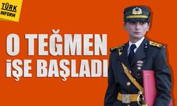 O teğmen işe başladı