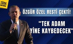 Özgür Özel resti çekti: 'Tek adam yine kaybedecek'