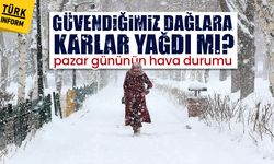 Pazar günü hava durumu nasıl? 14 Aralık pazar günü kar yağacak mı?
