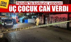 Pendik’te korkunç yangın! Üç çocuk can verdi, bir çocuk yaralandı