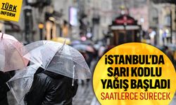 İstanbul’da yağış başladı! Saatlerce sürecek...