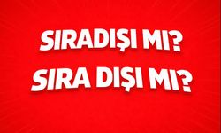 Sıra dışı nasıl yazılır?