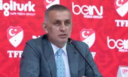 TFF Başkanı İbrahim Hacıosmanoğlu açıklamalarda bulunuyor