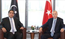 Cumhurbaşkanı Erdoğan, Libya Başkanlık Konseyi Başkanı Menfi ile görüştü