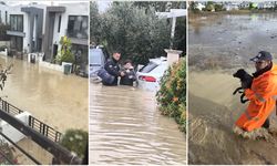 Kıbrıs'ı sel vurdu: Ev ve iş yerleri suya gömüldü!