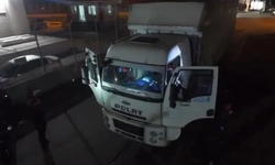 Ankara'da park halindeki tırda uyuşturucu ele geçirildi