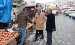 Kaymakam Ünal Coşkun’dan esnafa ziyaret