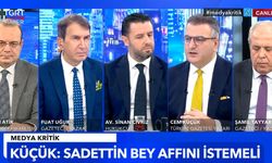 Gazeteci Cem Küçük Saran'ı istifaya davet etti: “Neyi inkar ediyorsun? Saran affını istemeli!”