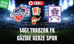 1461 Trabzon FK - Güzide Gebzespor CANLI MAÇ İZLE | TFF 2. Lig