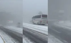 Ankara'da kar kazalara zemin hazırladı