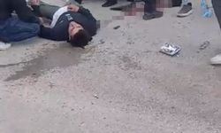 Ankara'da minibüse arkadan çarpan motosikletteki iki kişi ağır yaralandı