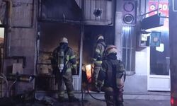 Bursa'da bir çay ocağında korkutan yangın