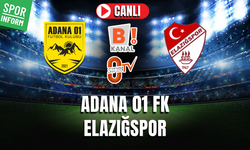 Adana 01 FK - Elazığspor CANLI MAÇ İZLE | TFF 2. Lig