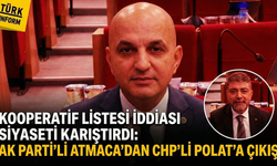 Kooperatif listesi iddiası siyaseti karıştırdı: AK Parti’den CHP’li Polat’a çıkış