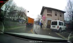 Üsküdar'da hafriyat kamyonu dehşet saçtı!