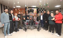 Spor tesislerinden anlamlı bağış