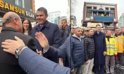 Bakan Murat Kurum Samsun'da esnafı ziyaret etti: Vatandaşların taleplerini dinledi