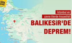 Son dakika: Balıkesir ve İstanbul'da hissedilen bir deprem meydana geldi!