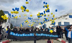 3 yaşındaki Afra için gökyüzüne umut bıraktılar