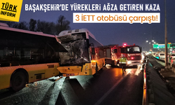 Başakşehir’de İETT kazası: 3 otobüs çarpıştı, çok sayıda yaralı var!