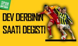 Fenerbahçe-Galatasaray derbisinin saati değişti! İşte Süper Kupa finalinin oynanacağı saat...