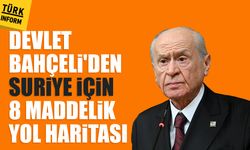 Devlet Bahçeli'den Suriye için 8 maddelik yol haritası!