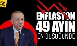 Cumhurbaşkanı Erdoğan'dan enflasyon açıklaması: "ENFLASYON 49 AYIN EN DÜŞÜĞÜNDE"