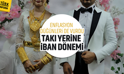 Enflasyon düğünleri de vurdu: Takı yerine iban dönemi