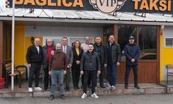 Etimesgut Belediyesi Başkan Yardımcılarından taksi duraklarına yeni yıl ziyareti