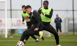 Gençlerbirliği Antalya kampında hazırlık sınavında...