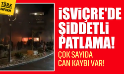 İsviçre'de kayak merkezinde şiddetli bir patlama meydana geldi!