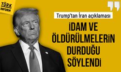 Son dakika: Trump'tan İran açıklaması geldi: "İdam planları yok! Bize öldürülmelerin durdurulduğu söylendi"