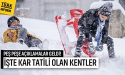 Yarın 2 Ocak'ta hangi illerde okullar tatil? İşte il il kar tatili listesi...