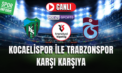 Kocaelispor - Trabzonspor CANLI MAÇ İZLE | Trendyol Süper Lig