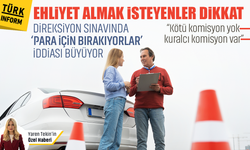 Ehliyet almak isteyenler dikkat! Direksiyon sınavında 'para için bırakıyorlar' iddiası büyüyor!