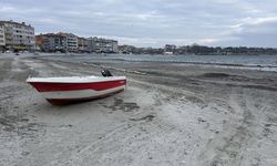 Marmaraereğlisi sahilinde deniz suyu çekildi! Vatandaşlar tedirgin oldu