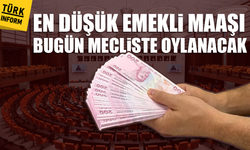En düşük emekli maaşı teklifi bugün Meclis gündeminde!