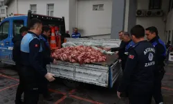 Mersin’de gıda terörü! Kamyonetten 500 kilo bozuk et çıktı