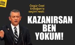 Özel'den Erdoğan'a seçim resti: Kazanırsan ben yokum!