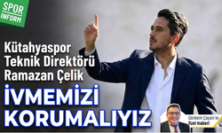 Kütahyaspor Teknik Direktörü Ramazan Çelik galibiyetle başladı: 'İvmeyi korumalıyız'