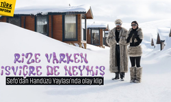 Sefo yeni klibini Rize Handüzü Yaylası'nda çekti