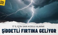 17 il için fırtına uyarısı: ŞİDDETLİ FIRTINA GELİYOR