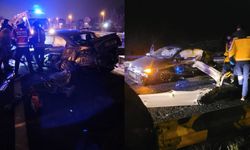 Silivri’de feci kaza: Hurdaya dönen araçtan acı haber geldi